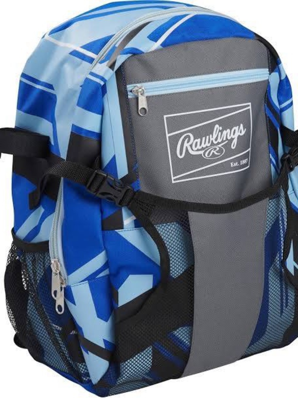 Rawlings Remix Blue and Gray Men's Athletic Equipment Backpack